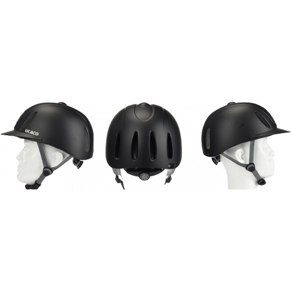 Шлем для верховой езды UCACO KS-62 (черный)