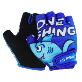 Велоперчатки детские AS FISH ST1 (синий)