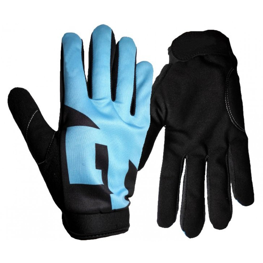 Перчатки SENTU M63 (черный-голубой)