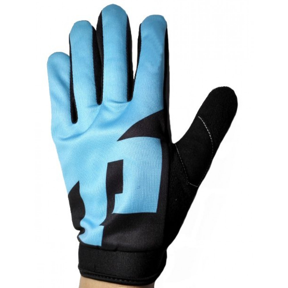Перчатки SENTU M63 (черный-голубой)