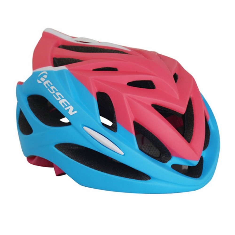 Велошлем ESSEN EC5 (розовый-голубой)
