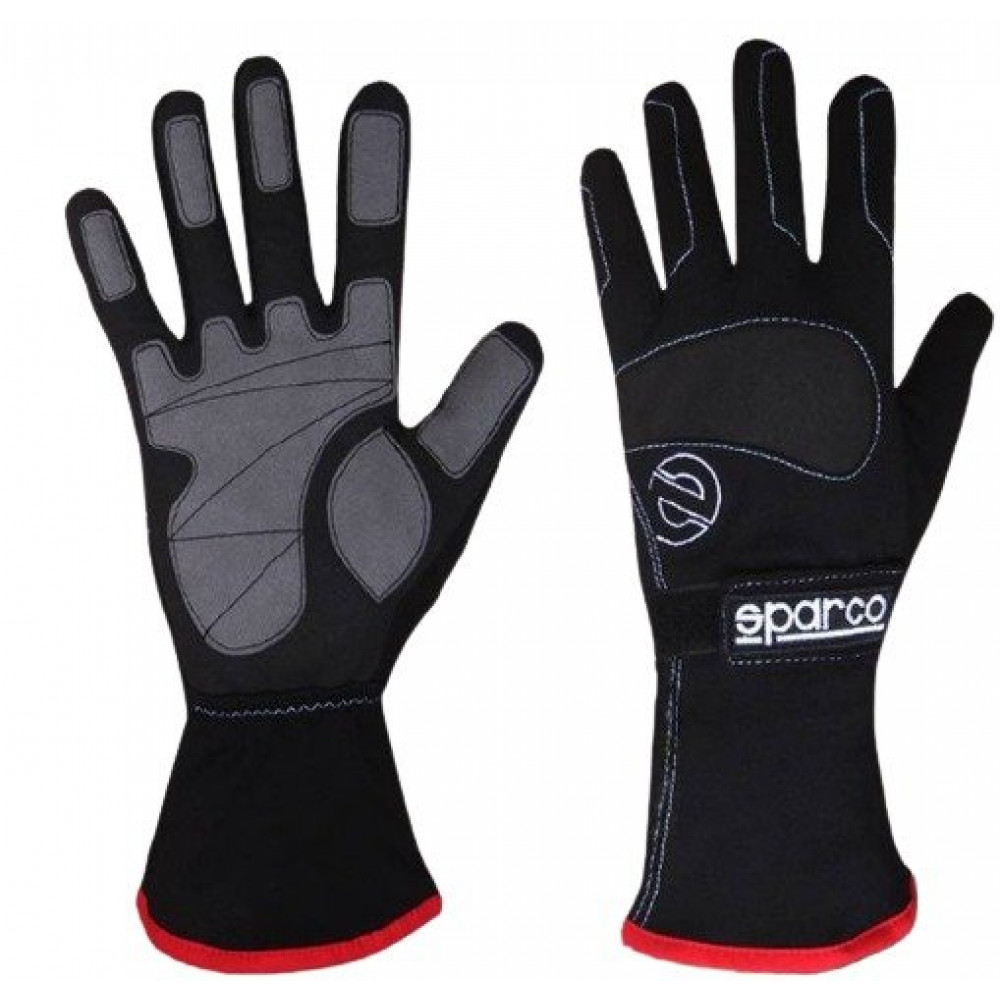 Перчатки для картинга SPARCO F1 (черный)