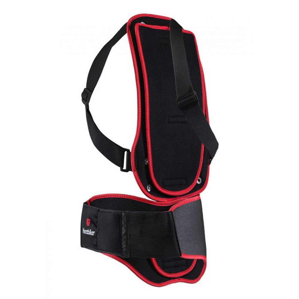 Защита спины для картинга HEROBIKER MC10 (черный-красный)