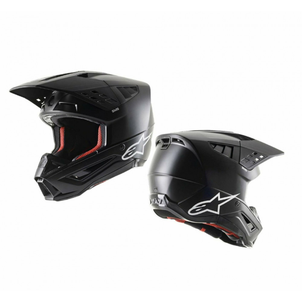 Шлем для мотокросса ALPINESTARS SM5 (черный)