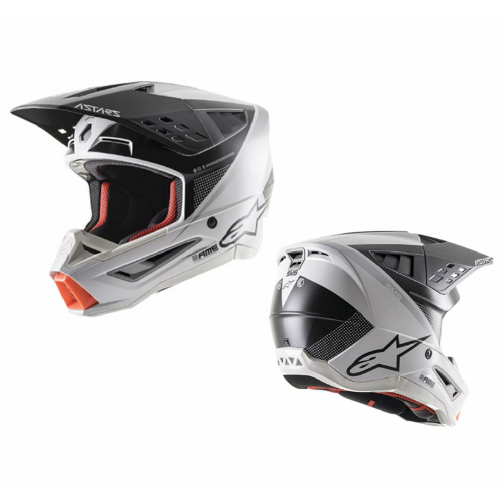 Шлем для мотокросса ALPINESTARS SM5 (серый)