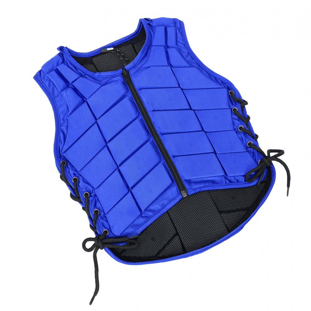 Защитный жилет для верховой езды детский EVENTER UE-38 (синий)