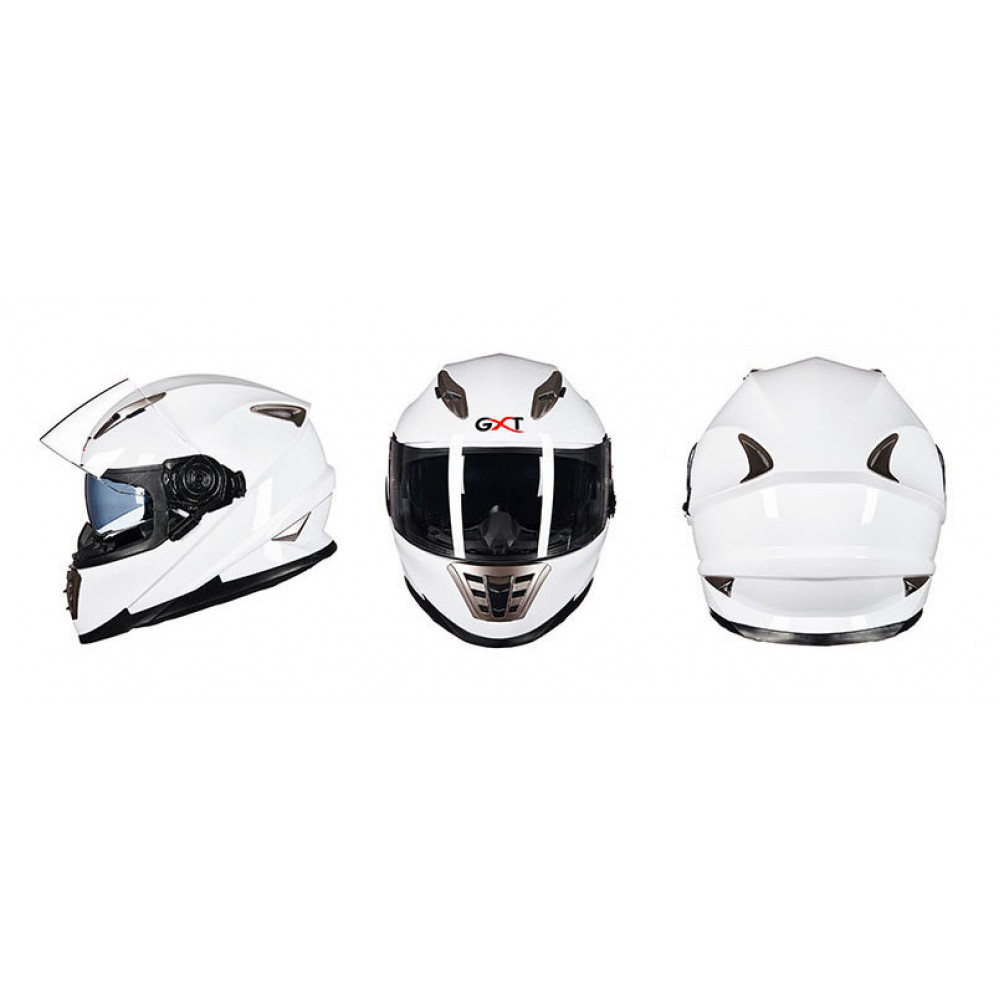 Шлем для картинга мужской GXT H999 (белый)
