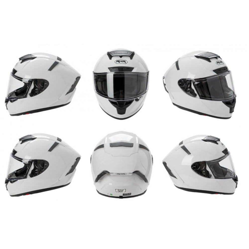 Шлем для картинга RHR FF326 (белый)