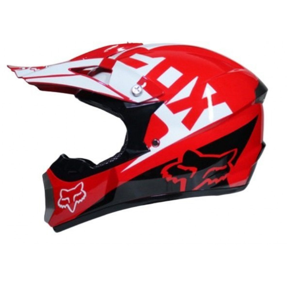 Шлем для квадроцикла KTM ER-42 (красный-белый)