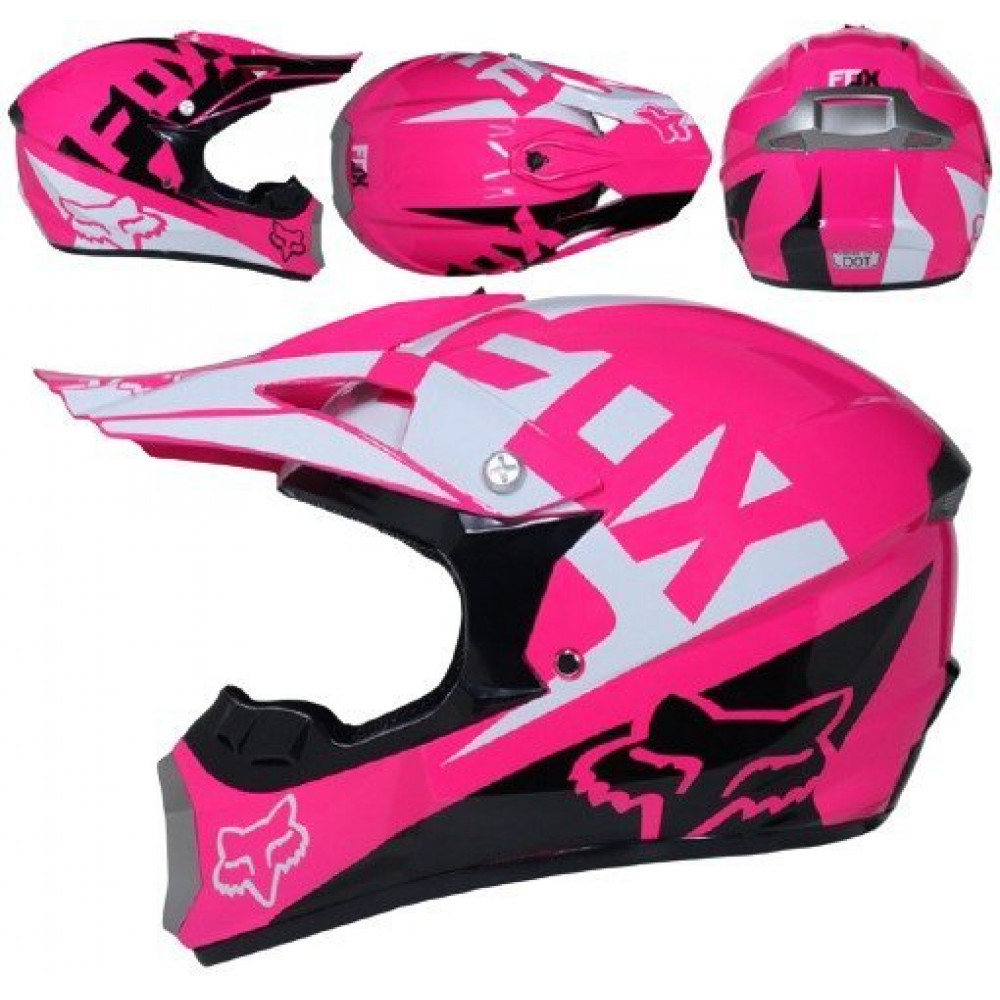 Шлем для квадроцикла KTM ER-42 (розовый)
