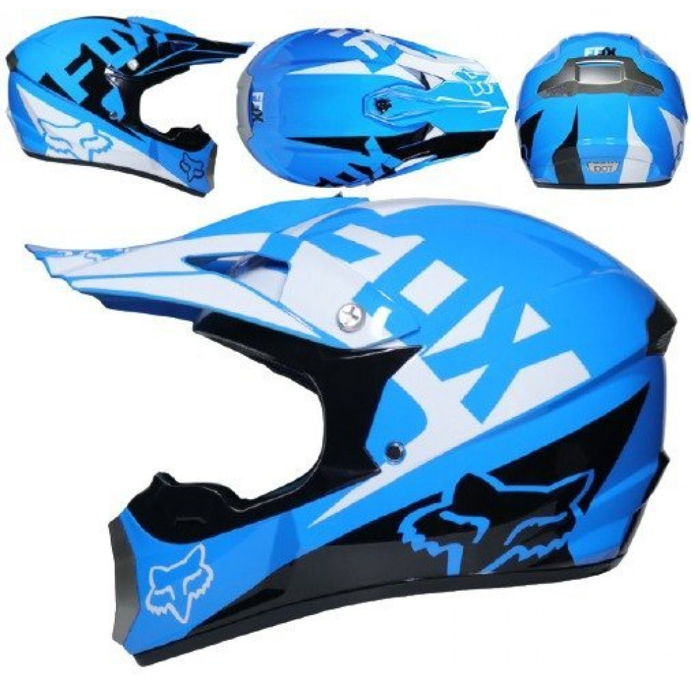 Шлем для квадроцикла KTM ER-42 (голубой)