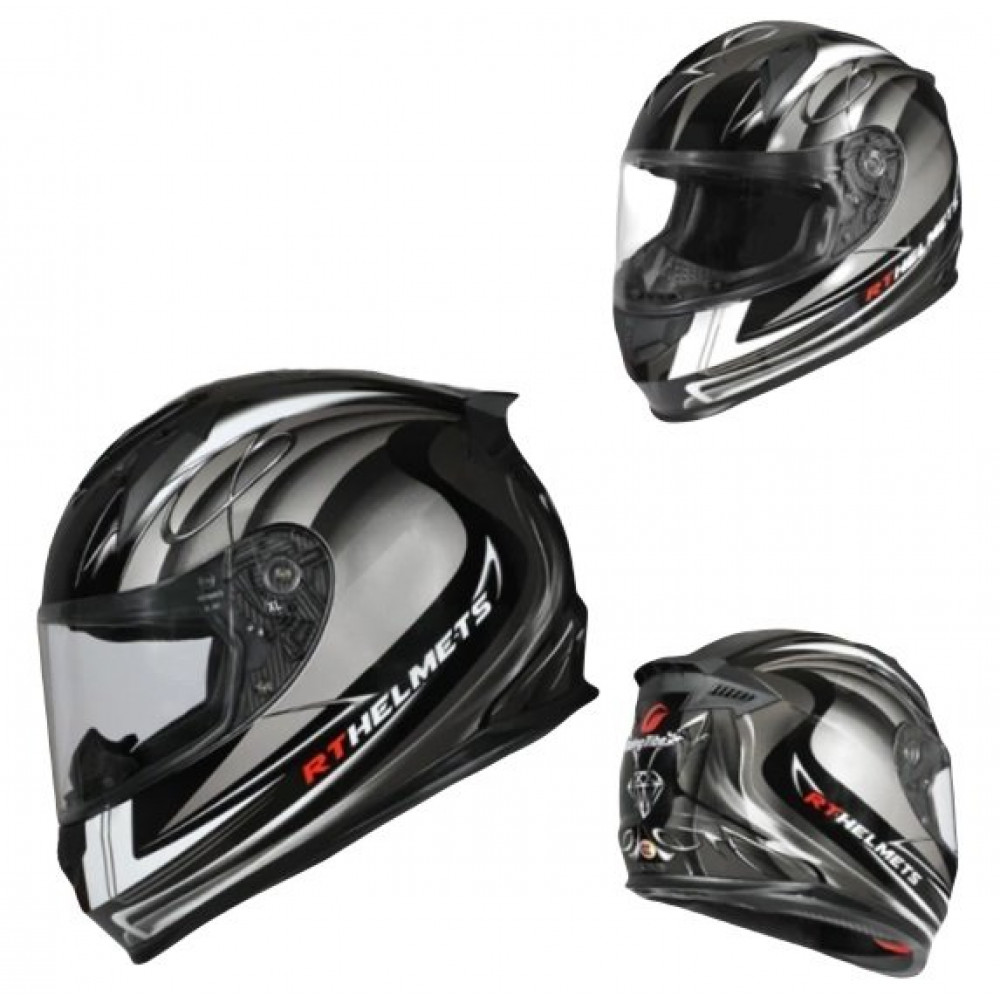 Шлем для квадроцикла RIDING TRIBE X301 (черный)