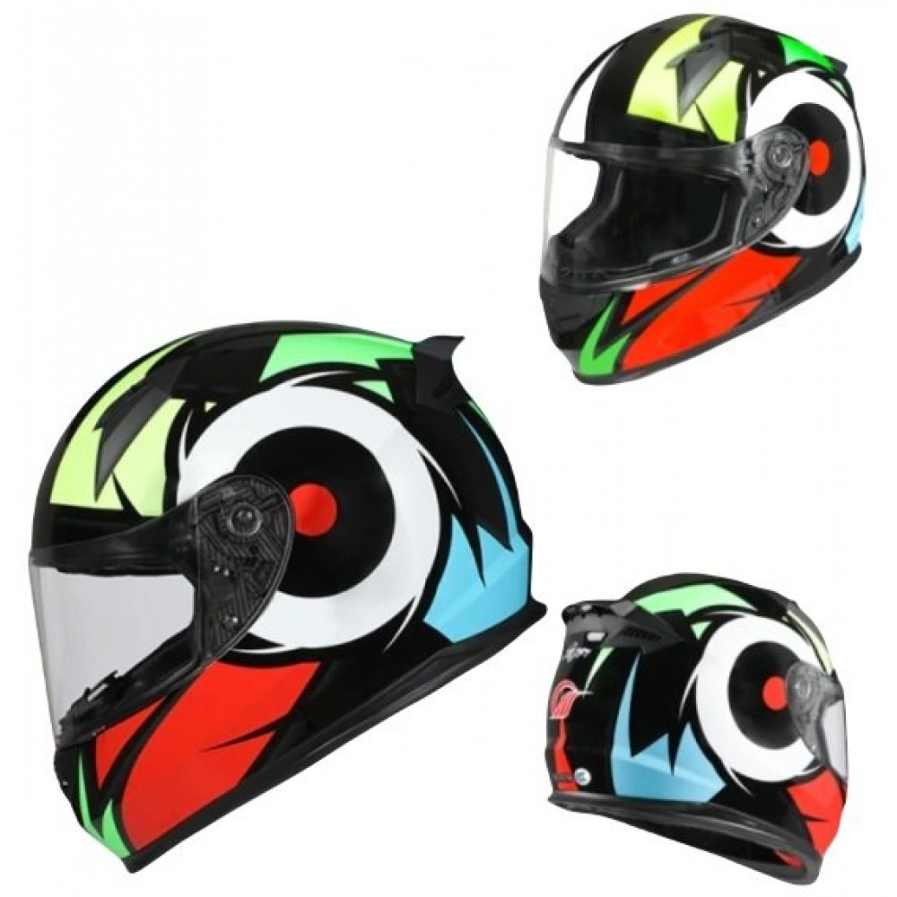 Шлем для квадроцикла RIDING TRIBE X301 (разноцветный)