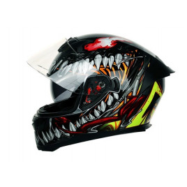 Шлем для квадроцикла JIEKAI JK300 (черный челюсть)