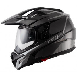 Шлем для квадроцикла VEGA SC-09 (черный-серый)