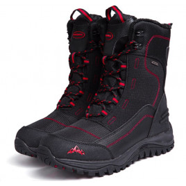 Ботинки для снегохода NORTHEAST LN422 (черный-красный)