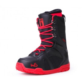 Ботинки для снегохода WS 2032 (черный-красный)