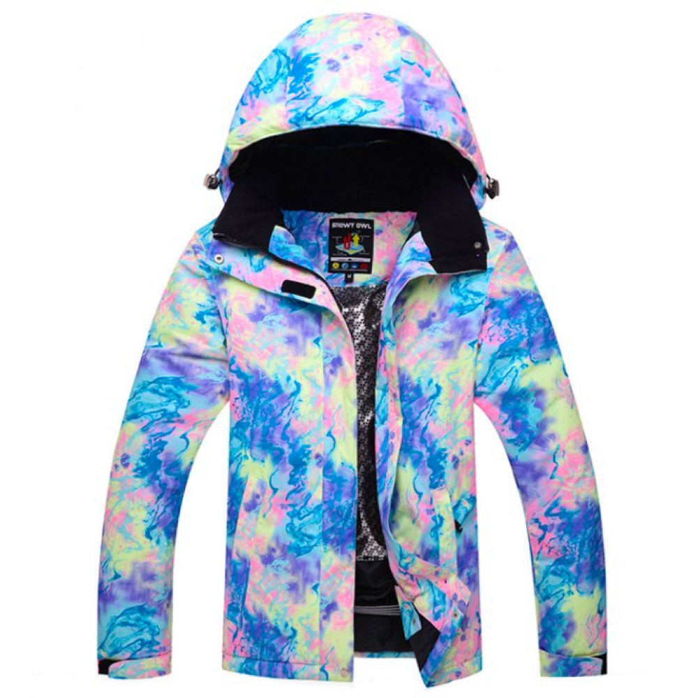 Куртка для снегохода ARCTIC QUEEN BDO2 (синий-розовый-желтый)