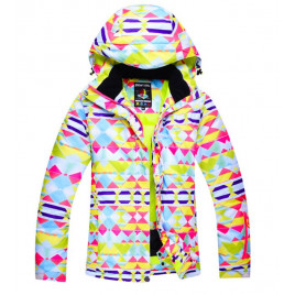 Куртка для снегохода ARCTIC QUEEN BDO2 (желтый-розовый-голубой)