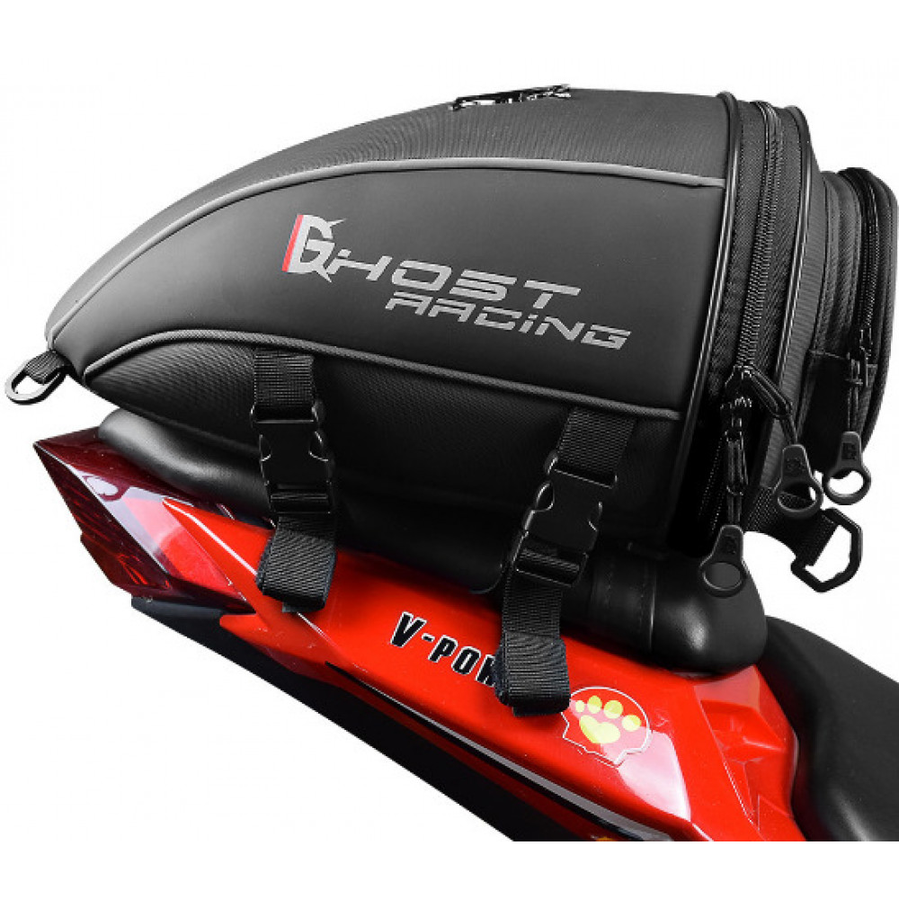 Мотосумка GHOST RACING CWB06 на сиденье (черный) - купить по низкой ...