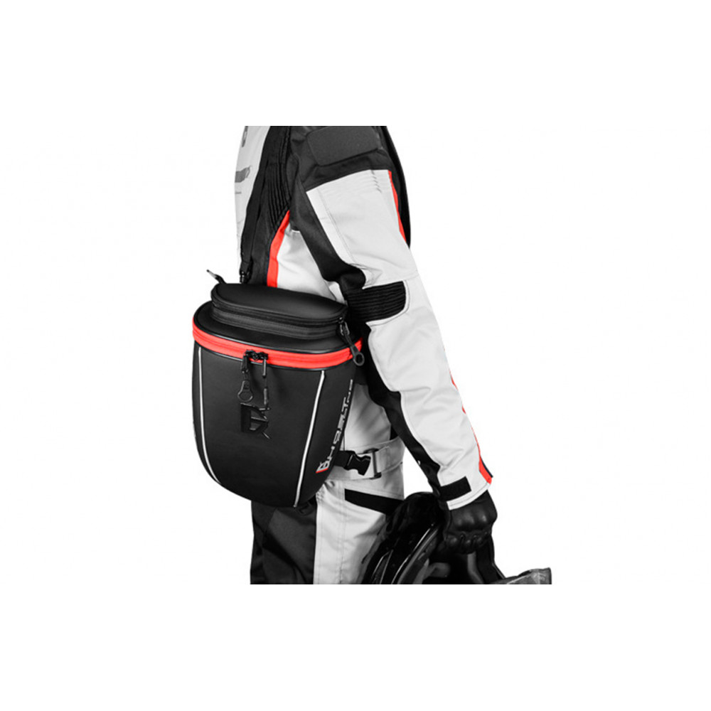 Мотосумка GHOST RACING CWB06 на сиденье (черный-красный) - купить по ...