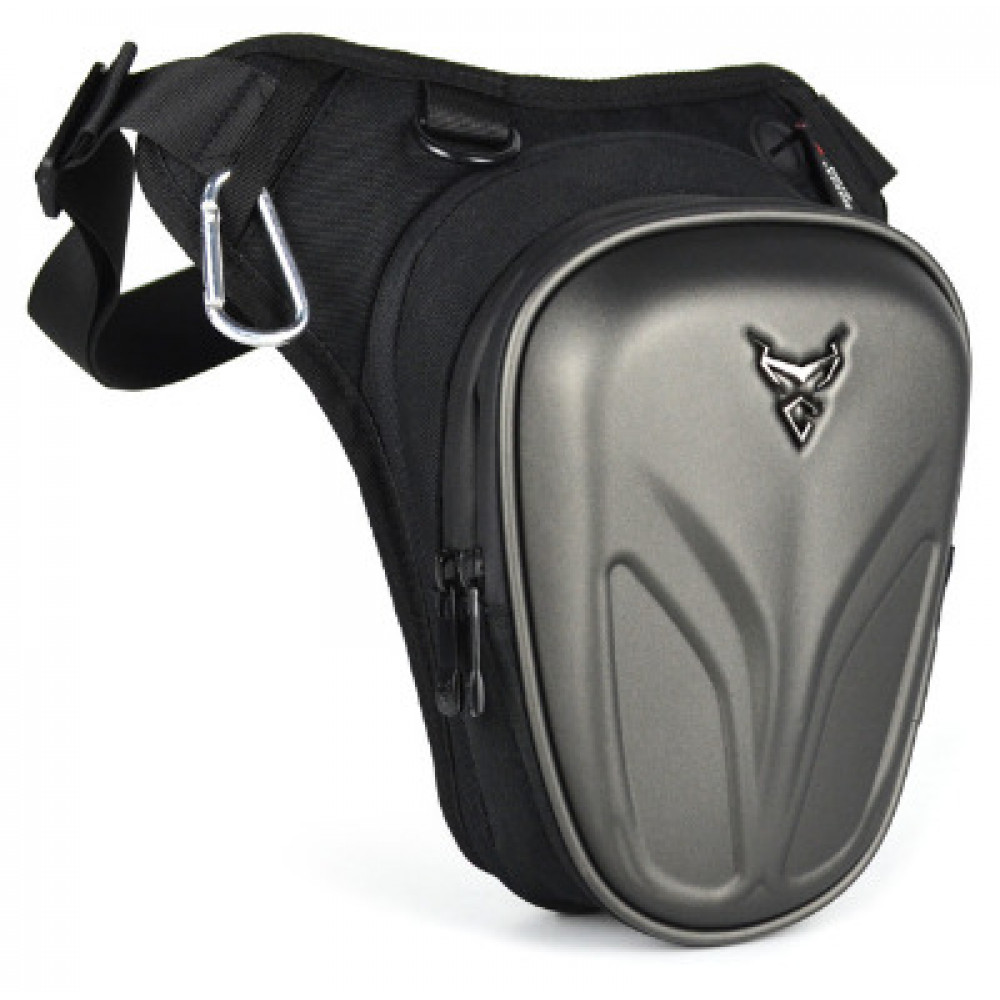 Мотосумка MOTOCENTRIC S19 на бедро (серый) - купить по низкой цене в Москве