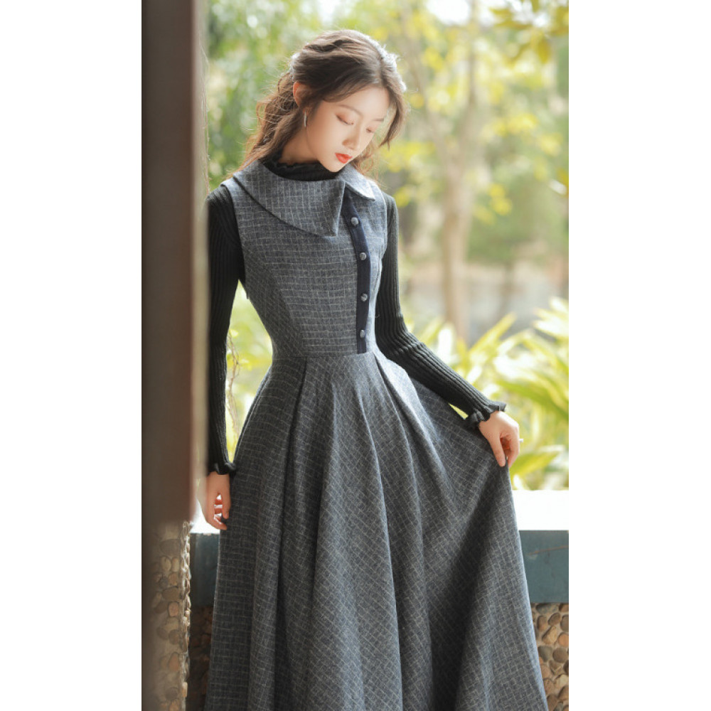 Платье для верховой езды MISSHINE DA31 (серый) - купить по низкой цене ...