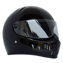 Шлем для картинга CRG ATV-2 прозрачный визор (черный)
