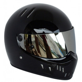 Шлем для картинга CRG ATV-2 серебряный визор (черный)