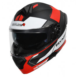 Шлем для квадроцикла RYMIC RANGER 935 (черный-белый-красный-матовый)