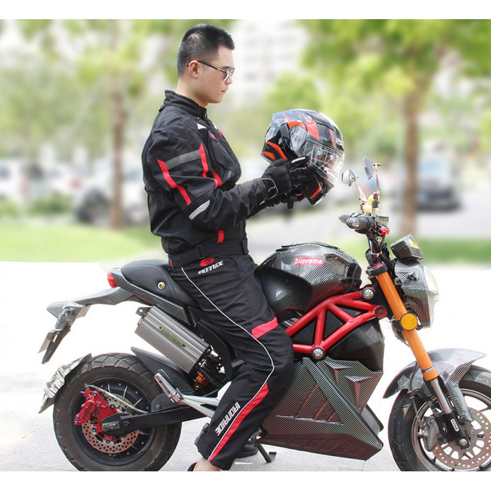 Мотокостюм HEROBIKER MC1009 мужской (черный) - купить по низкой цене в ...