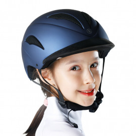 Шлем для верховой езды BR CI80 детский (синий)