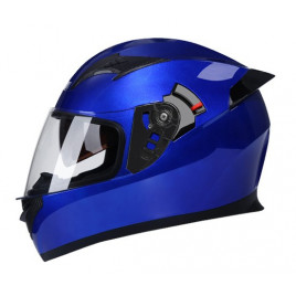 Шлем для автоспорта DFG TB6 противотуманный визор (синий)