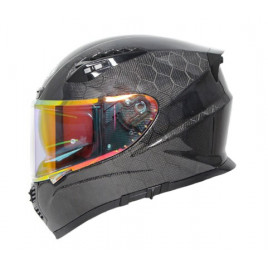 Шлем для мотоцикла SOMAN SM-X7 REVO (черный)