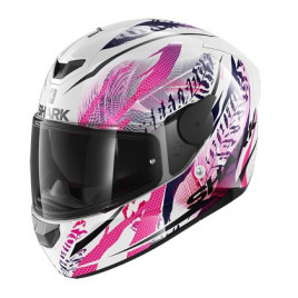 Шлем для мотоцикла SHARK D-SKWAL 2 (белый-розовый)