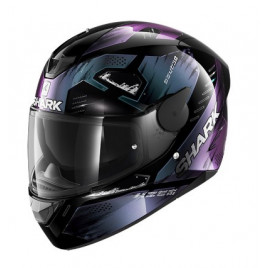Шлем для мотоцикла SHARK D-SKWAL 2 (черный-синий-фиолетовый)