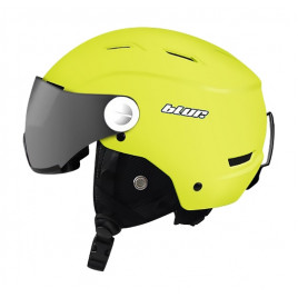 Шлем для сноуборда BLUR V-021 с серым визором (желтый)
