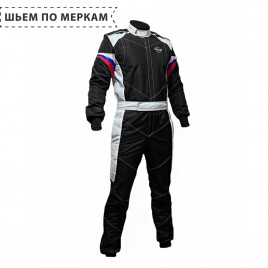 Комбинезон для картинга RLG K15-1 FIA детский (черный)