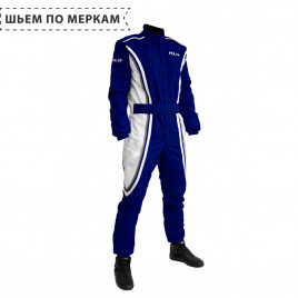 Комбинезон для картинга RLG K14-3X3 FIA детский (темно-синий)