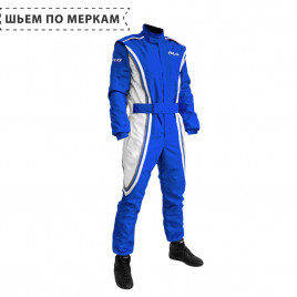 Комбинезон для картинга RLG K14-3X3 FIA детский (синий)