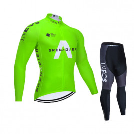 Велокостюм INEOS GRENADIER теплый (зеленый-черный)