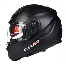 Шлем для мотоцикла LS2 FF320 (черный Матовый)