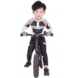 Велокостюм ROGTYO QXF-1 детский (белый-черный)