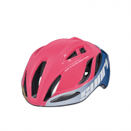 Шлем велосипедный SUNRIMOON TS-42 (розовый-синий-золотой)