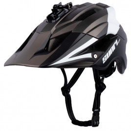 Шлем велосипедный SUNRIMOON TS-45 (черный-белый)