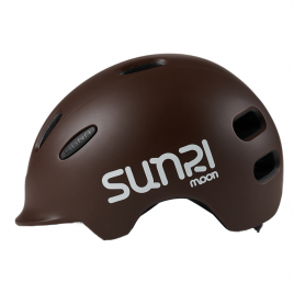 Шлем велосипедный SUNRIMOON CS-86 детский (темно-коричневый)