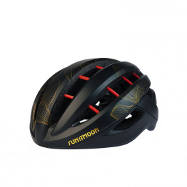 Шлем велосипедный SUNRIMOON CS-57 (черный-золотой)